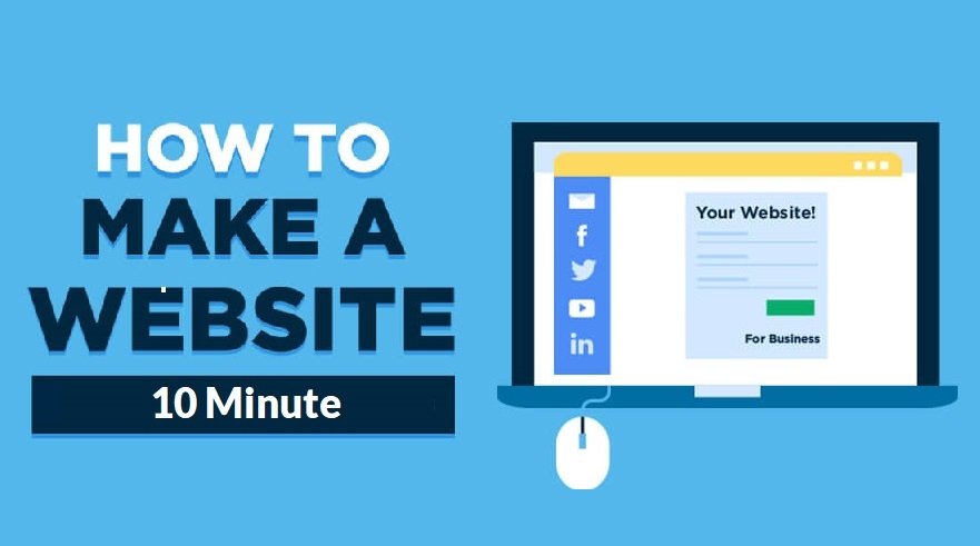 How To Make a New Website in 10 mins - Simple & Easy [2020]