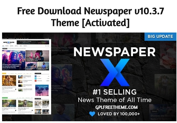 Newspaper v10.3.7 Theme Free Download [Activated]
