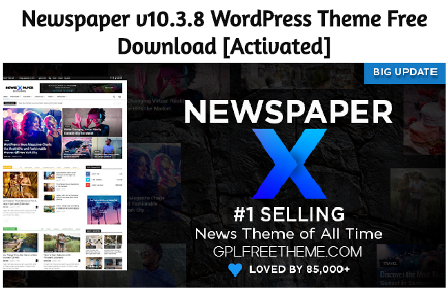 Newspaper v10.3.8 WordPress Theme Free Download [Activated]