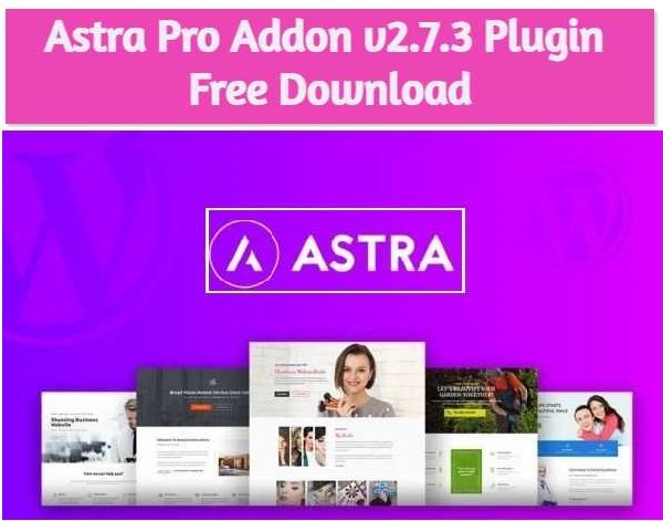 Astra Pro Addon v2.7.3 Plugin Free Download