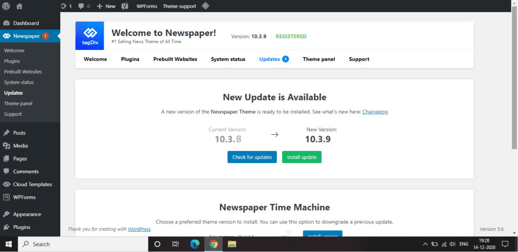 Newspaper 10.3.9 - WordPress Theme Free Download [Activated]