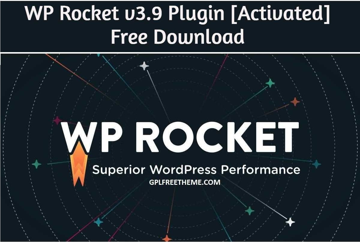 WP Rocket v3.9 - Plugin Free Download [Activated]