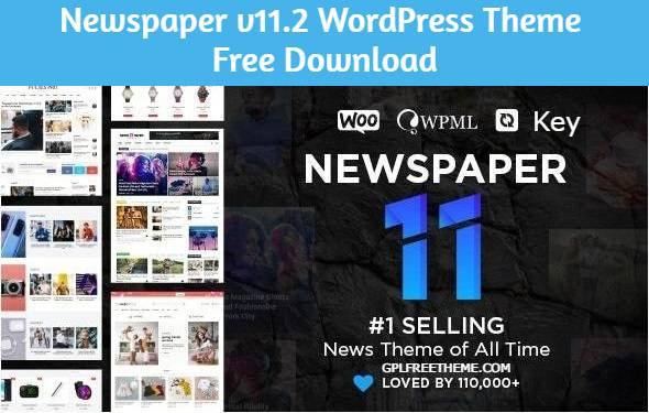 Newspaper 11.2 - WordPress Theme Free Download [Activated]