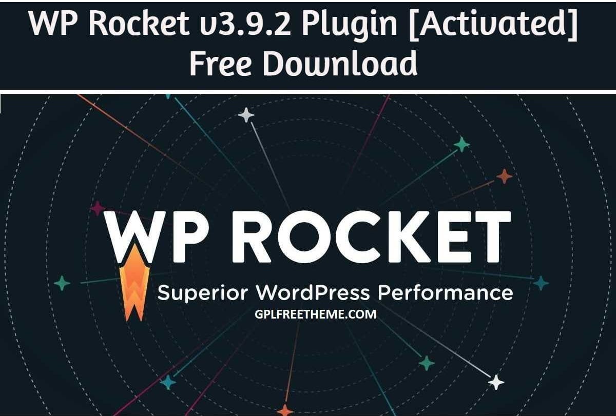 WP Rocket v3.9.2 - Plugin Free Download [Activated]