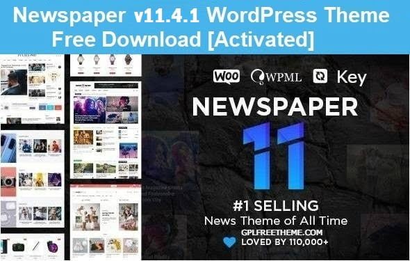 Newspaper v11.4.1 - WordPress Theme Free Download [Activated]