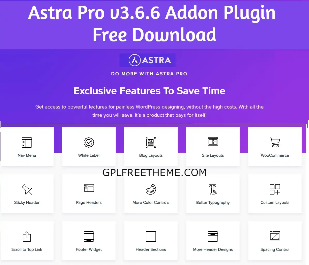 Astra Pro v3.6.6 Addon Plugin Free Download