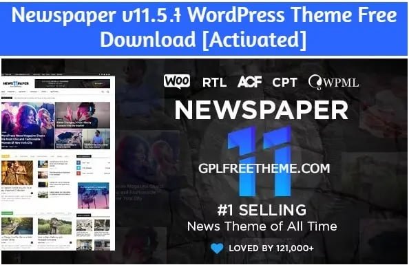 Newspaper v11.5.1 - WordPress Theme Free Download [Activated]