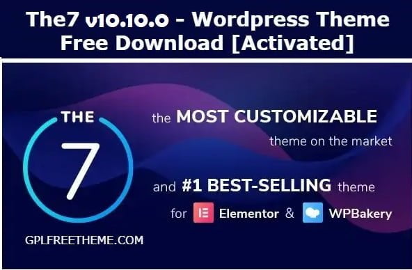 The7 v10.10.0 - WordPress Theme Free Download [Activated]