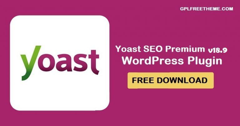 Yoast SEO Premium v18.9 - Plugin Free Download [Activated]