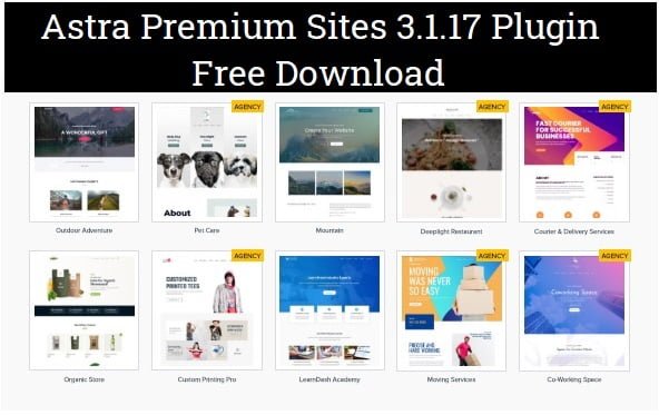Astra Premium Sites 3.1.17 Plugin Free Download