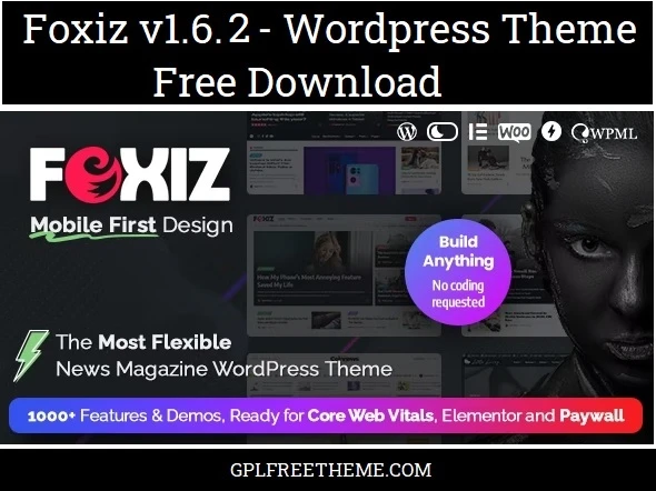 Foxiz v1.6.2 - Wordpress Theme Free Download
