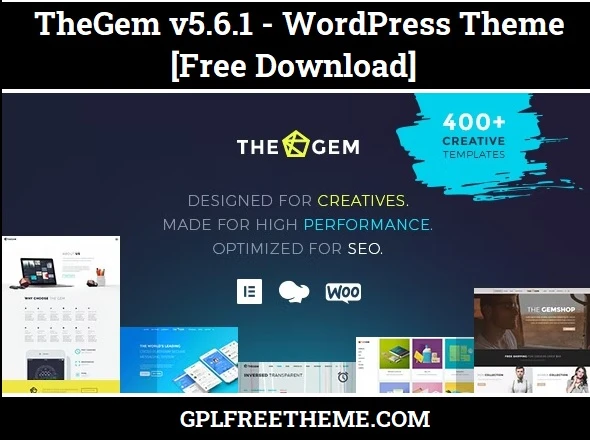 TheGem v5.6.1 - WordPress Theme [Free Download]