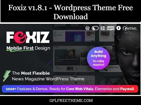 Foxiz v1.8.1 - Wordpress Theme Free Download