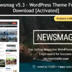 Newsmag v5.3 - WordPress Theme Free Download [Activated]