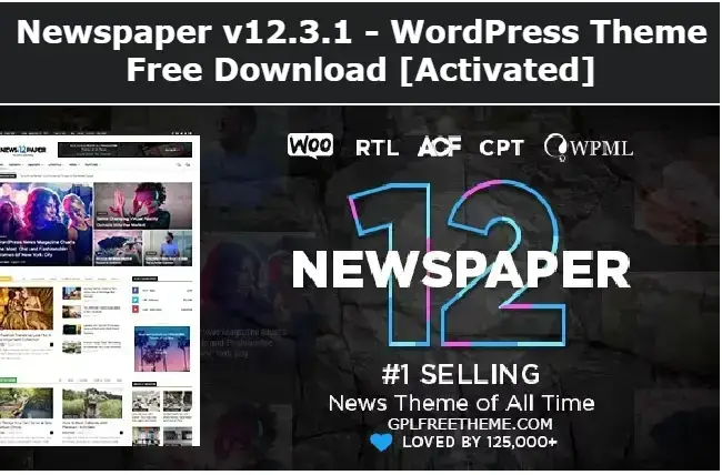 Newspaper v12.3.1 - WordPress Theme Free Download [Activated]