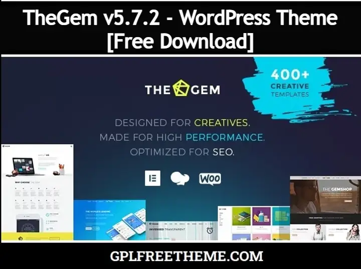 TheGem v5.7.2 - WordPress Theme [Free Download]