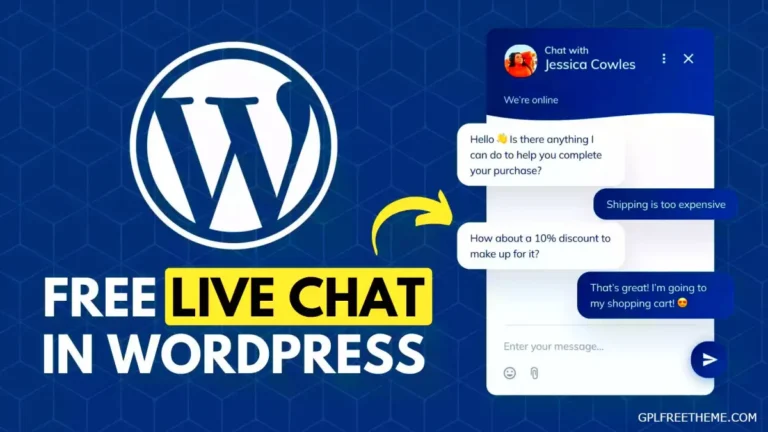 How To Add A Free Live Chat Bot In WordPress