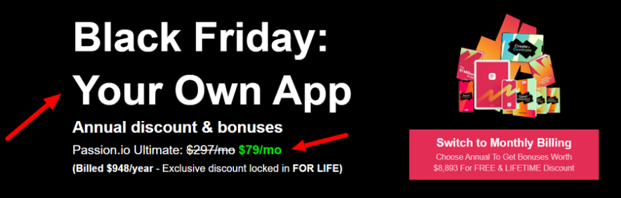 passion.io black friday