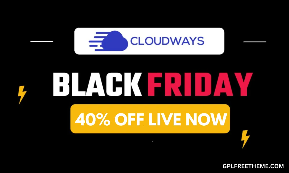 Cloudways Black Friday Deals 2023 [40% OFF Live Now]