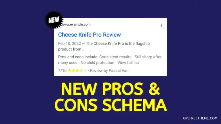 Google Launches New Pros and Cons Schema for Product Reviews