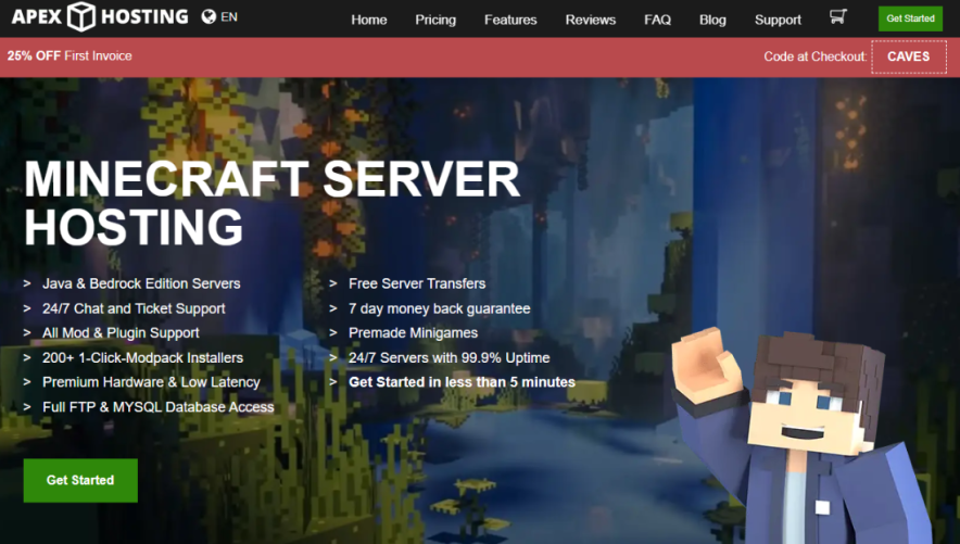 apex minecraft hosting 
