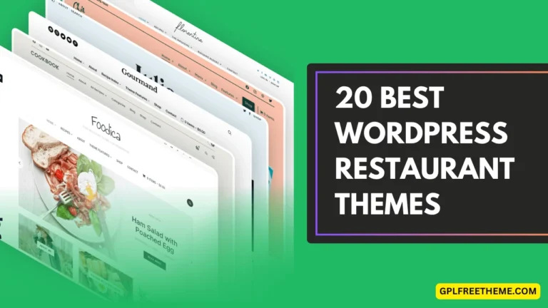 20 Best WordPress Restaurant Themes for 2024 What Features to Look For
