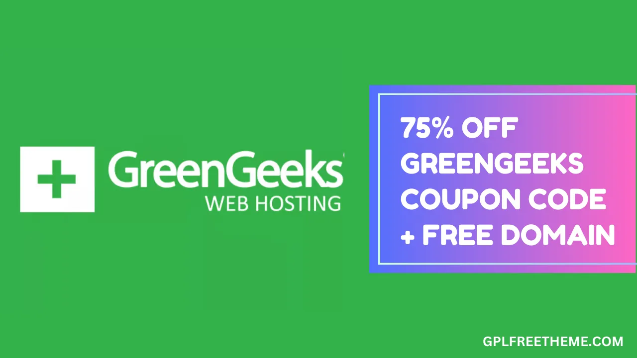 GreenGeeks Deals 75% OFF GreenGeeks Coupon Code + FREE Domain