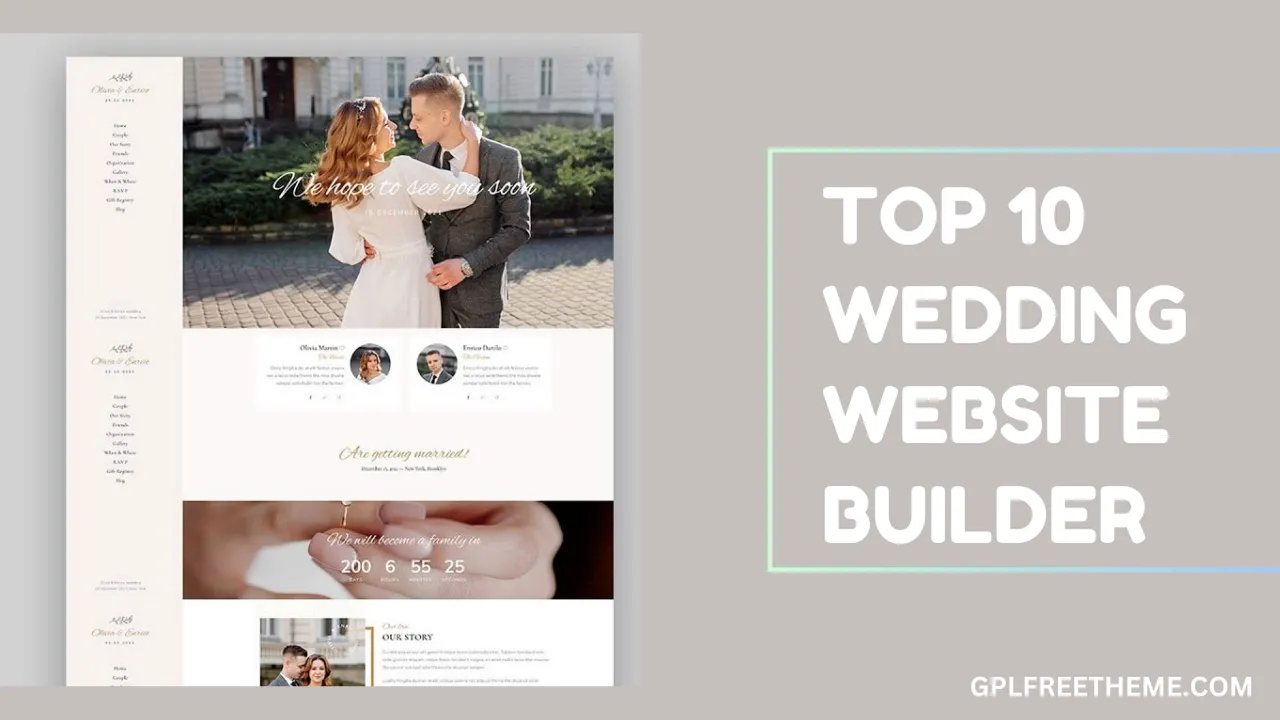Top 10 Wedding Website Builder Options for 2024