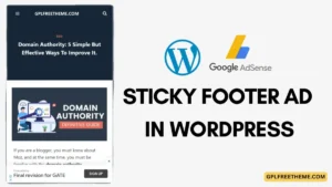 How to Add a Sticky Mobile Footer Ad in GeneratePress (2024)